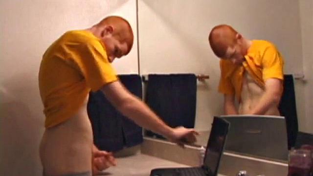 Tristian Bathroom Stroking