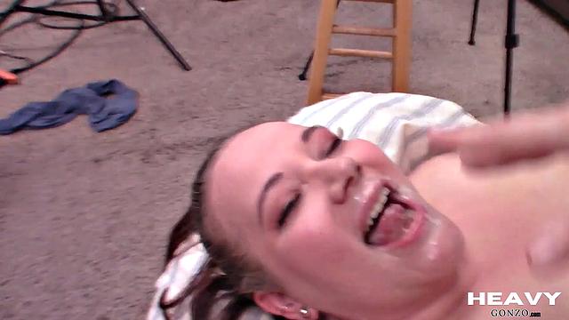 Real gonzo superBBW amateur sextape