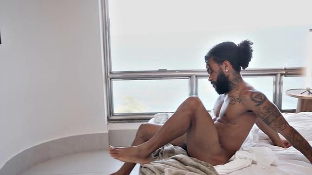 Hung Hispanic chiseled Latinos fucking