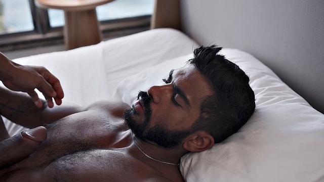 Hung Hispanic chiseled Latinos fucking