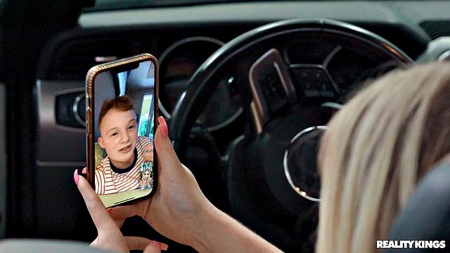 Car Squirter Makes Nice With MILF Threesome