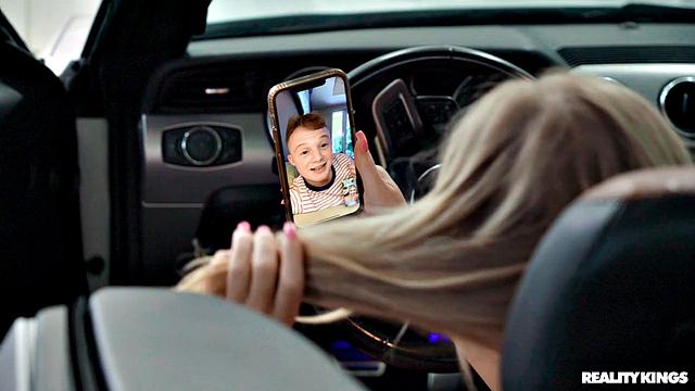 Car Squirter Makes Nice With MILF Threesome