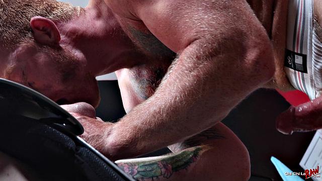 Caught Masturbating In the Locker Room - Jackson Cooper & Bennett Anthony