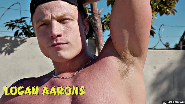 Tatted Stud Rams Jock In Locker Room - Derek Kage, Logan Aarons - NextDoorStudios