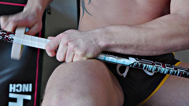 Tatted Stud Rams Jock In Locker Room - Derek Kage, Logan Aarons - NextDoorStudios