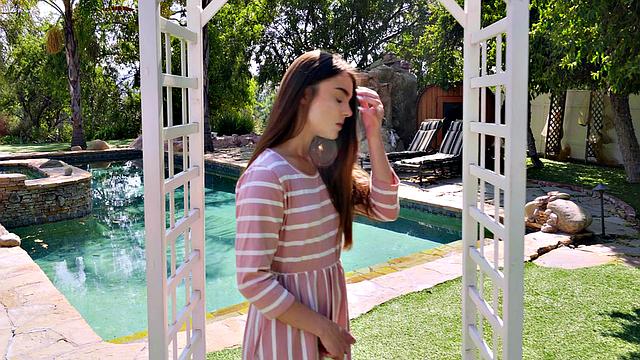 This American girl always has the best time cumming first in wild missionary and doggystyle sex