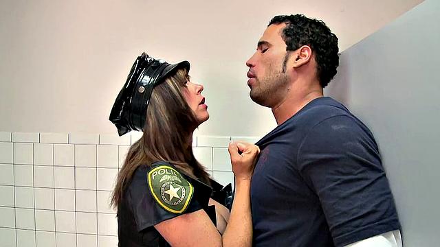 Officer Angelina on the beat