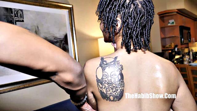 Dante thick juicy wife Rose loves slobbering on his BBC