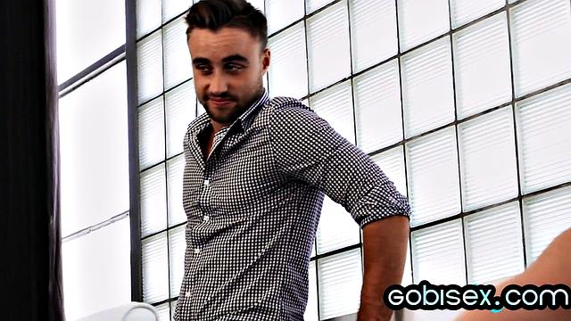 21yo babe doggystyled in bi 3way