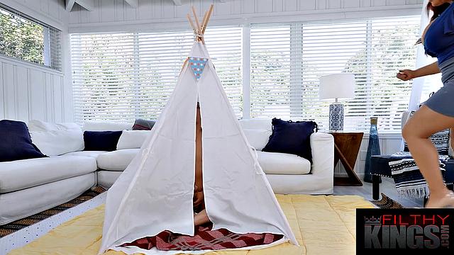 FilthyKings - Titty Fucked My New Stepmom Natasha Nice In Gigantic Boobs