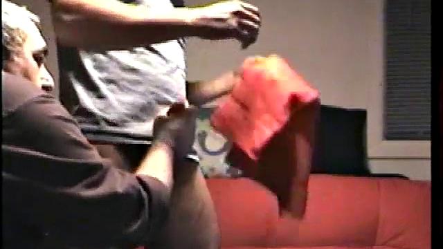 Giving Zack a Handjob