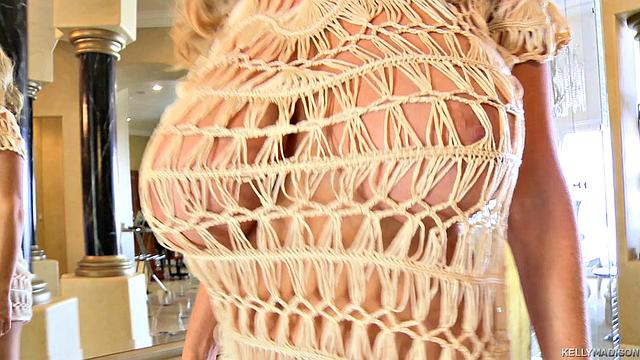 кели мэдисон поймала сама себя в сетку и кайфует