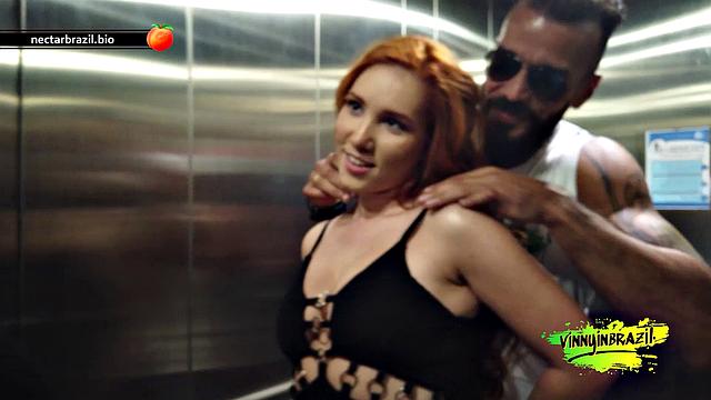 Vinny meets a naughty redhead and takes her to his apartment to fuck her!