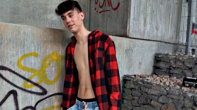 Straight euro twink picked up and drilled in tight ass