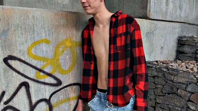 Straight euro twink picked up and drilled in tight ass