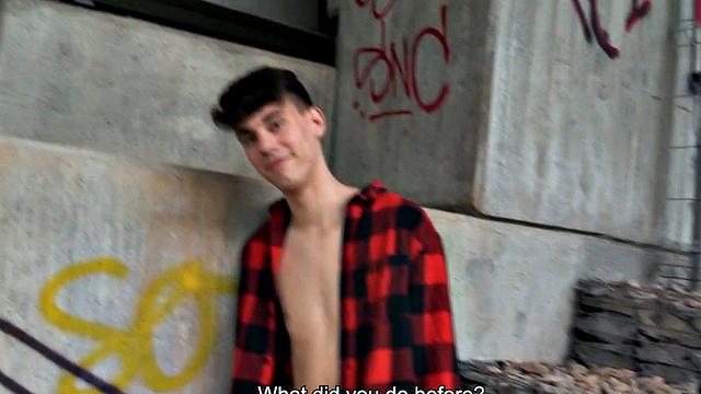 Straight euro twink picked up and drilled in tight ass