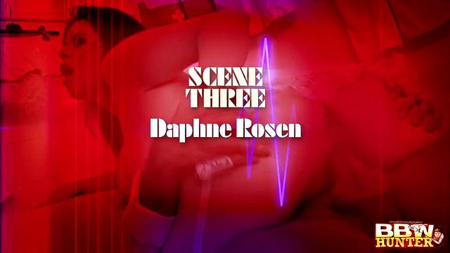 Hot nurse Daphne Rosen unleashes boobs