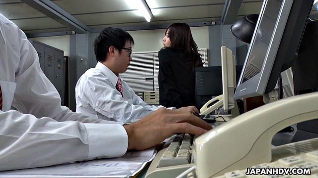 Asuka Kyono Is The Office Slut