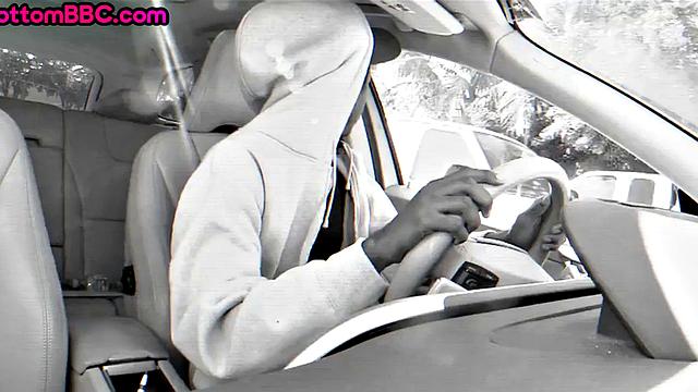 Black thug picked up and nailed by white top