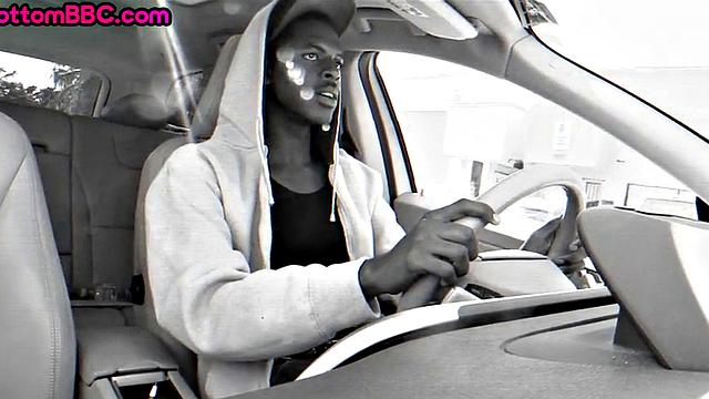 Black thug picked up and nailed by white top