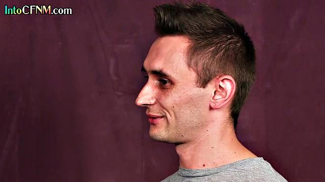 Party CFNM babes giving blowjobs to loser