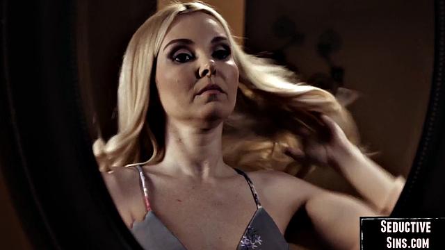 Gorgeous redhead gets doggystyled by lover