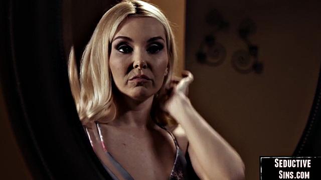 Gorgeous redhead gets doggystyled by lover