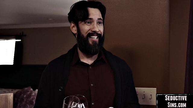 Gorgeous redhead gets doggystyled by lover