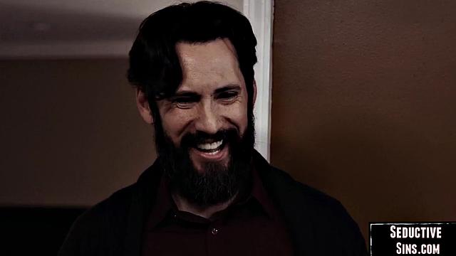 Gorgeous redhead gets doggystyled by lover