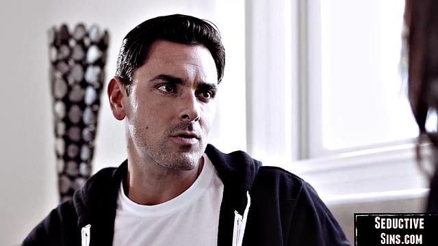 Gorgeous redhead gets doggystyled by lover