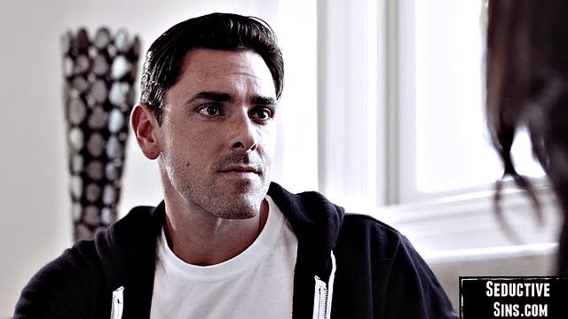 Gorgeous redhead gets doggystyled by lover