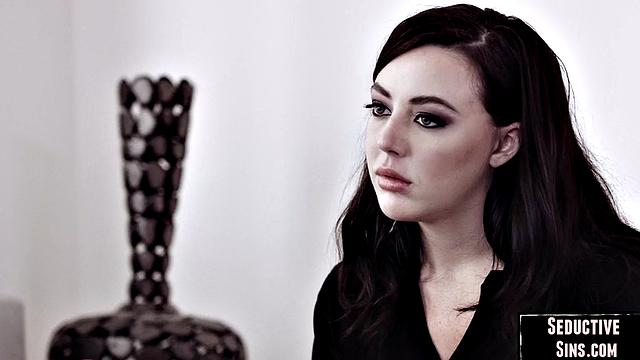 Gorgeous redhead gets doggystyled by lover