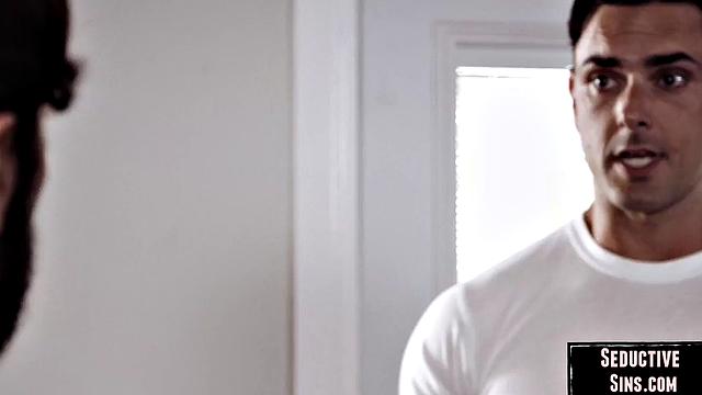 Gorgeous redhead gets doggystyled by lover