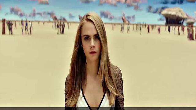 Cara Delevingne bikini video