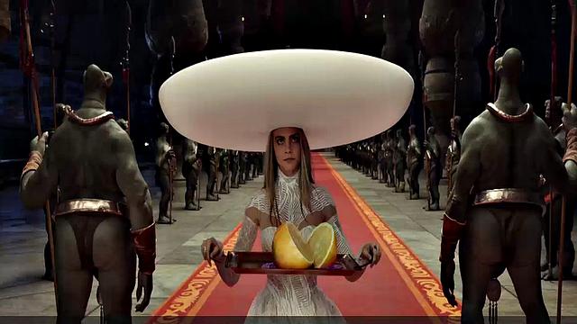 Cara Delevingne bikini video