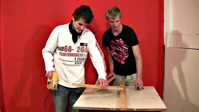 Miro Gaspar with Patric Janovic