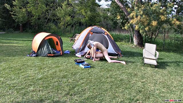 Kyle & Lee Have Sex While Camping - Kyle Dickson & Lee Daniels