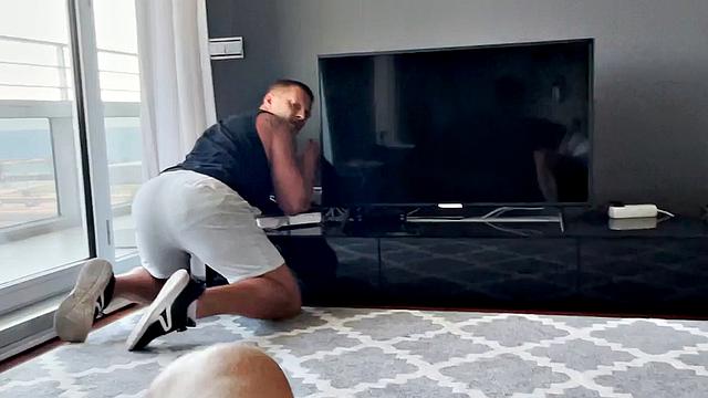 The Cable Guy Gets Some Action