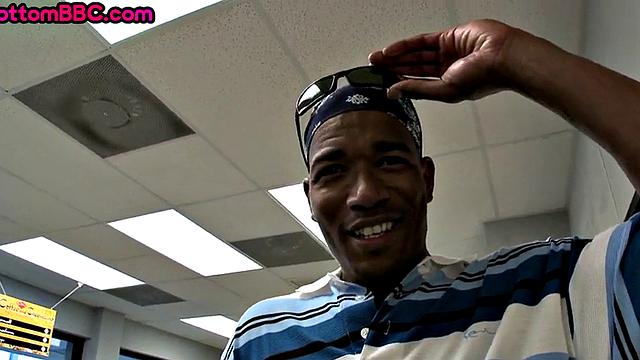 Nubian stud gets fucked in public store till cum