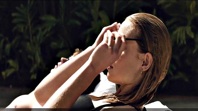 Lucy Fry sensual scenes