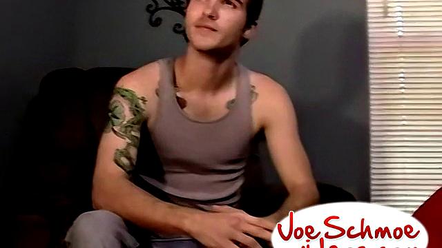 Inked Straight Guy Wrench Gets Blowjob - Wrench