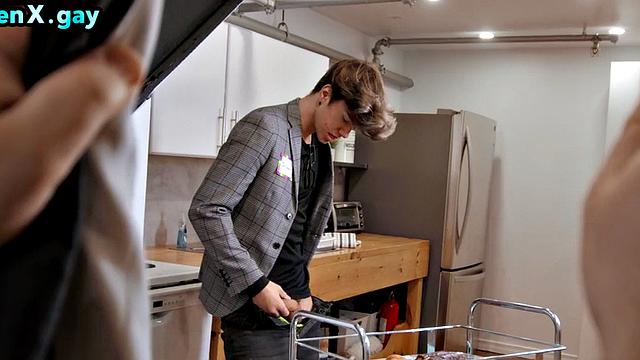 Fat man with hairy body bareback banged by twink