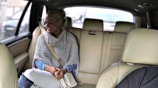 Married lady sucks and fucks driver