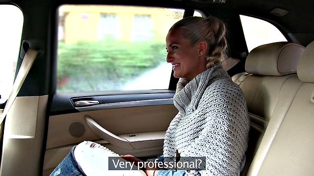 Married lady sucks and fucks driver