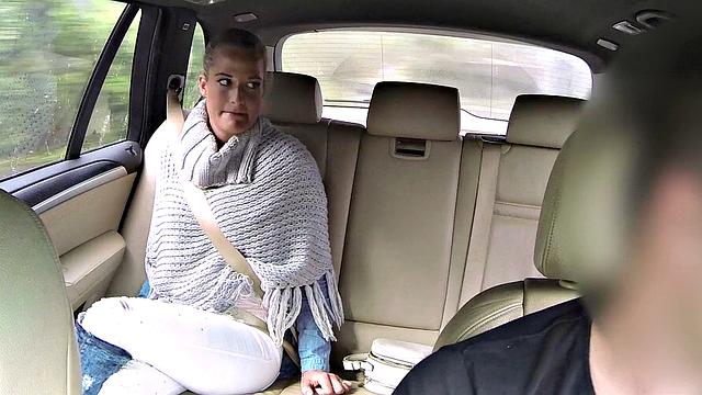 Married lady sucks and fucks driver