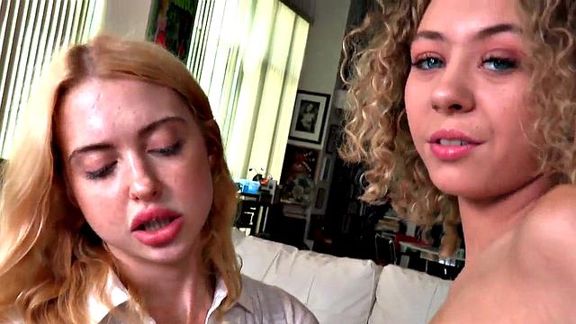 HJ amateur petite 21yo GF learns wanking in POV