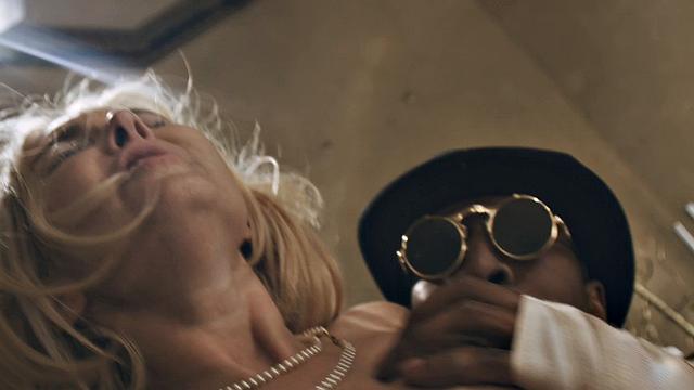 Blonde and Black Cock