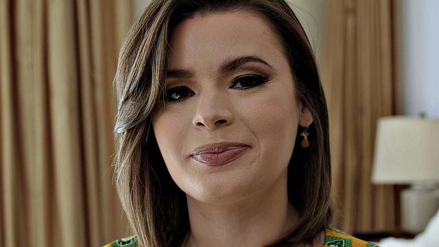 UP CLOSE - Natural Beauty Dharma Jones Makes DILF Cum On Her Ass During RAW SEX