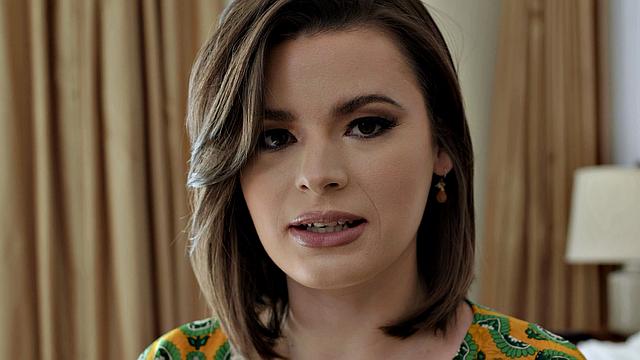 UP CLOSE - Natural Beauty Dharma Jones Makes DILF Cum On Her Ass During RAW SEX