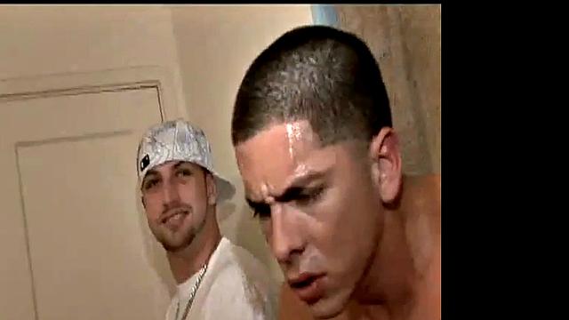 Naughty party girl with blonde hair fucked doggystyle by lucky dude